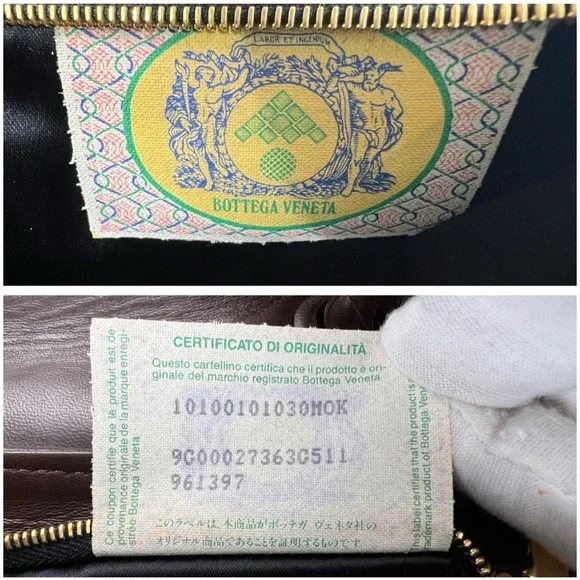 Auth. Bottega Veneta Vintage Intrecciato Leather Handbag - Picture 8 of 8